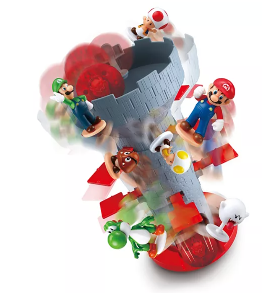 Super Mario Blow Up Shaky Tower Game