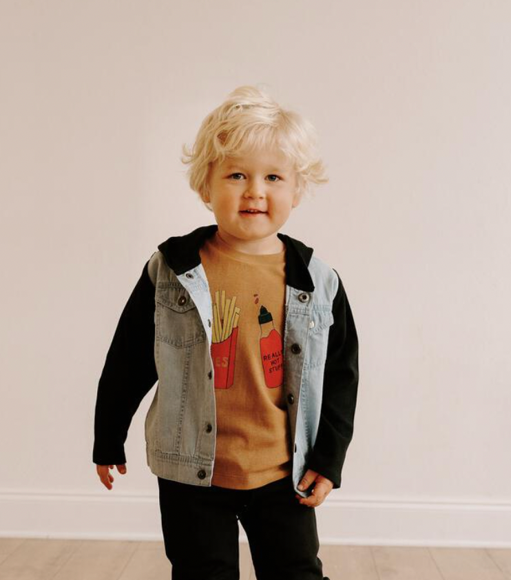 Lightning Bolt Overshirt Hoodie