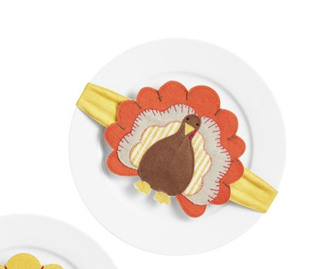 Orange Turkey Headband