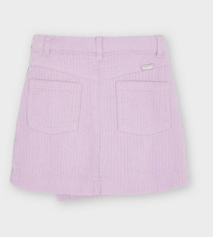 Lilac Cord Skirt