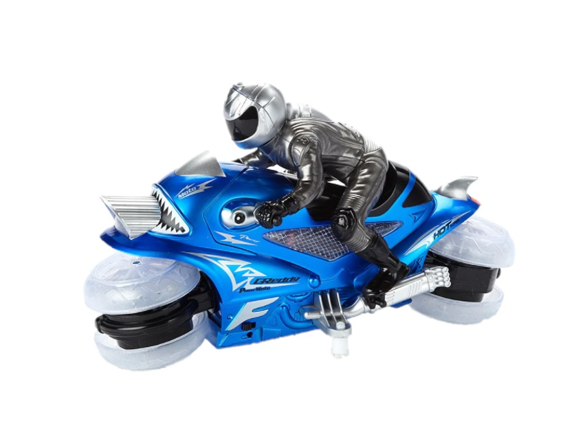 HoverCycle Blue Stunt RC Motorcycle