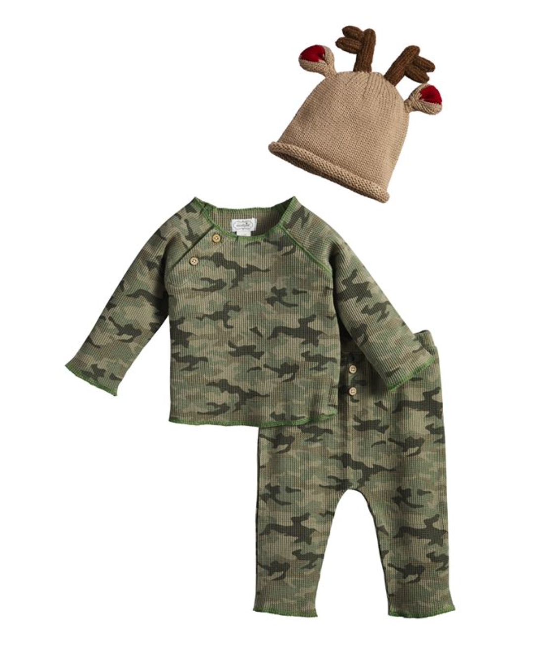 Camo Reindeer 3-Pc Set