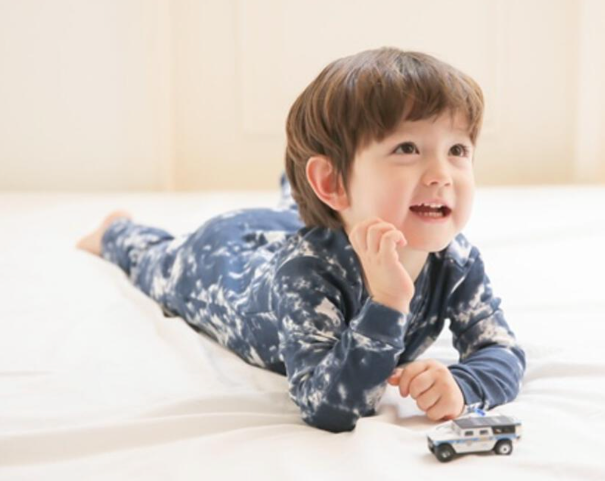 Prism Navy Long Sleeve Pj's