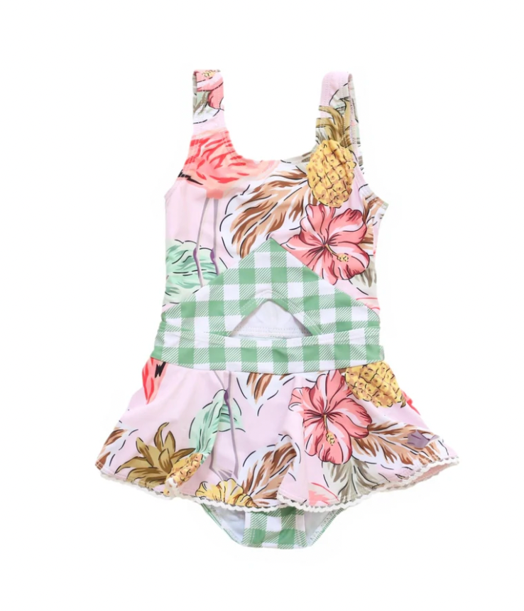 Emerald Greenwood One Piece Swimsuit