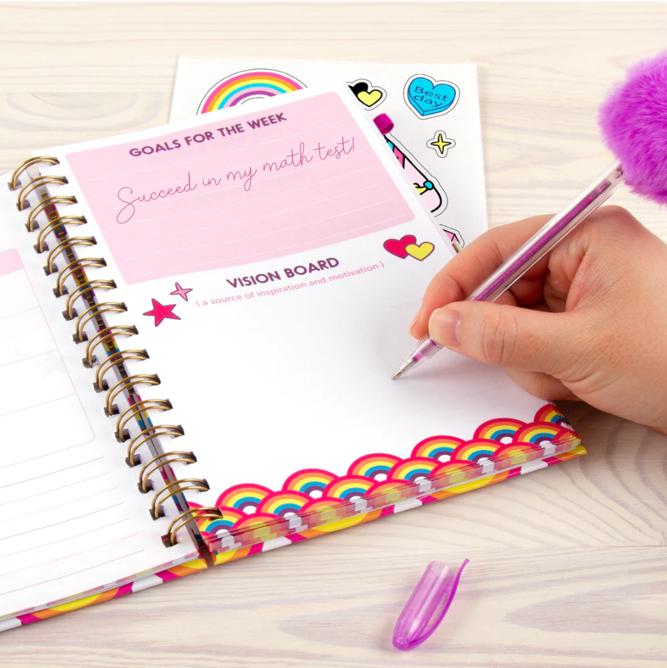 Rainbow Locking Activity Journal
