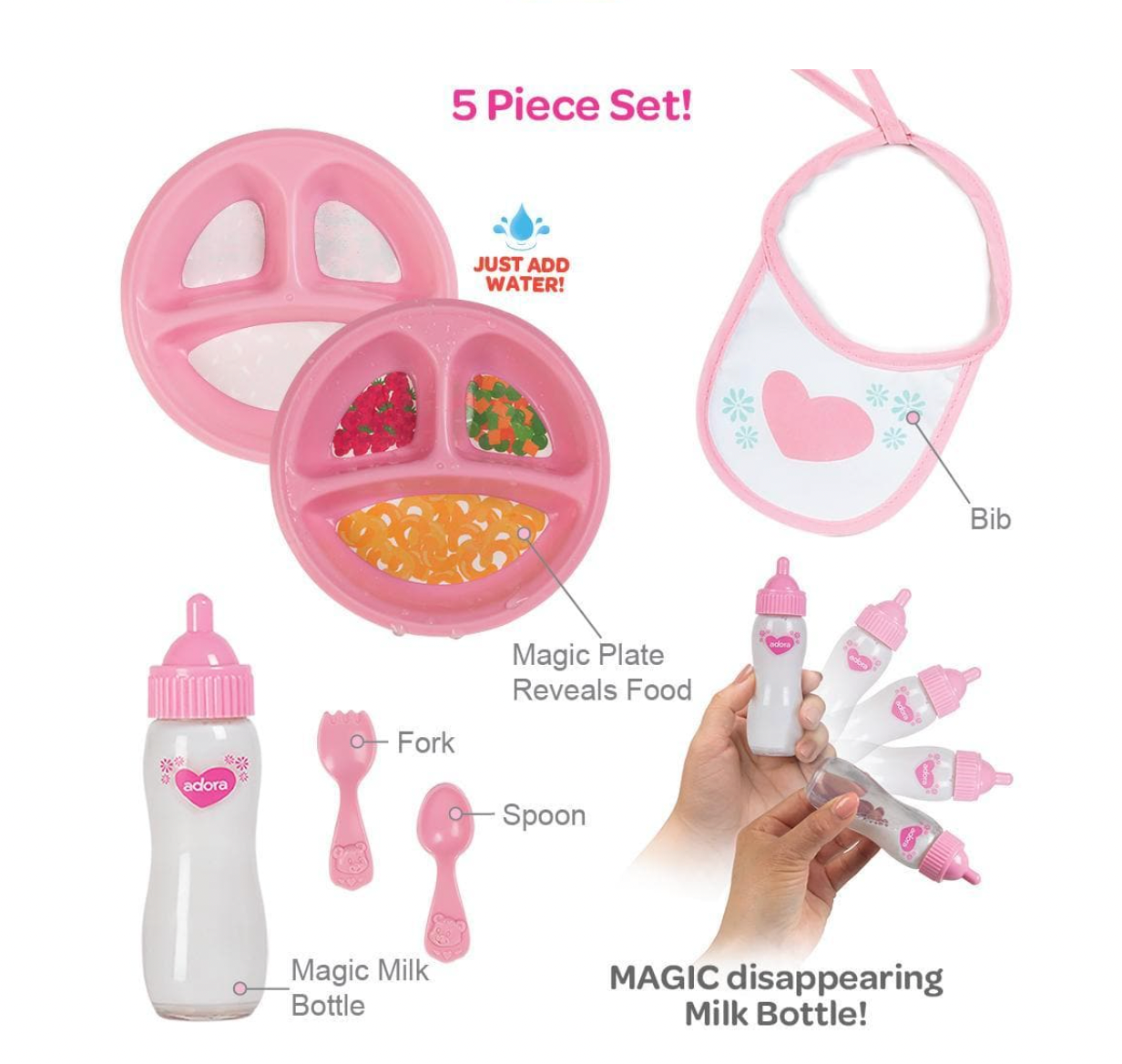 ADORA MAGIC FEEDING SET