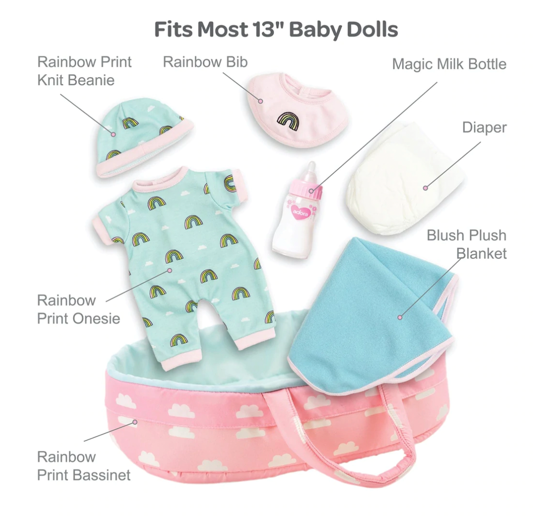 Playtime Baby Babies Essentials- Rainbow