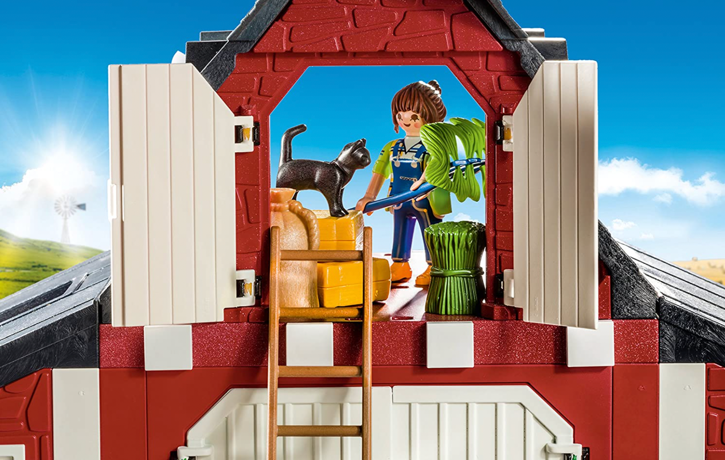 Barn with Silo