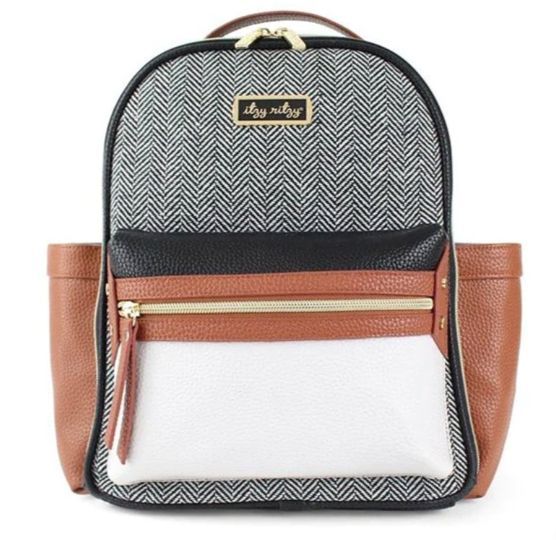 Coffee & Cream Itzy Mini Diaper Bag