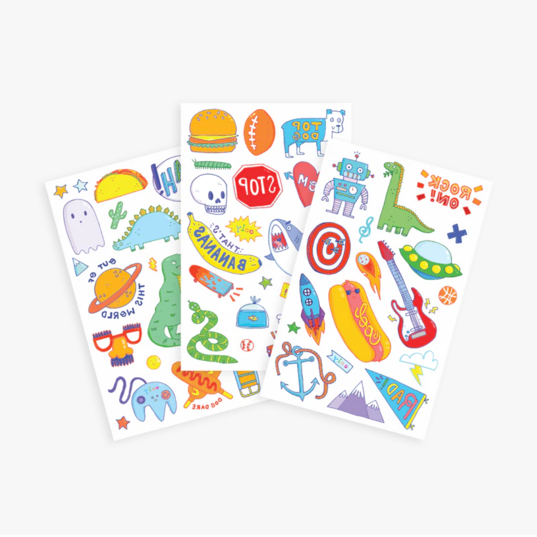 Awesome Doodles Temp Tattoo