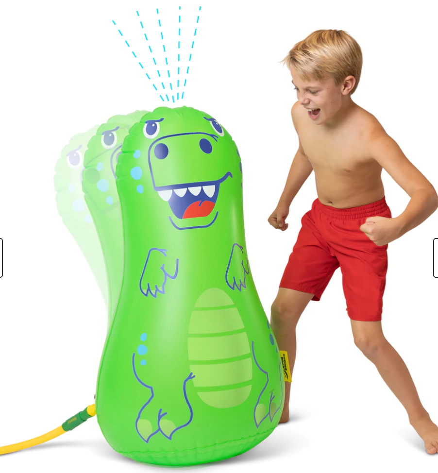 Dinosaur Wiggle Wobble Splashy Sprinkler