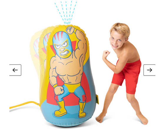 Wrestler Wiggle Wobble Splashy Sprinkler