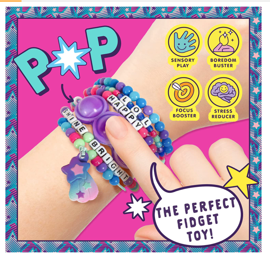 Just My Style Fidgiwear Cosmic D.I.Y. Squish & Pop Jewelry