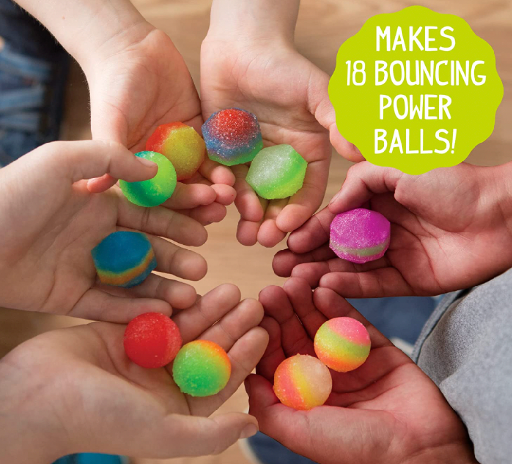 GLOW IN THE DARK BOUNCY POWER BALLS