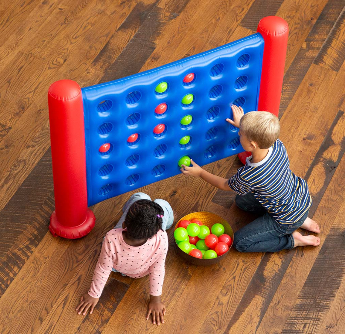Giant Inflatable 4-In-A-Row Game