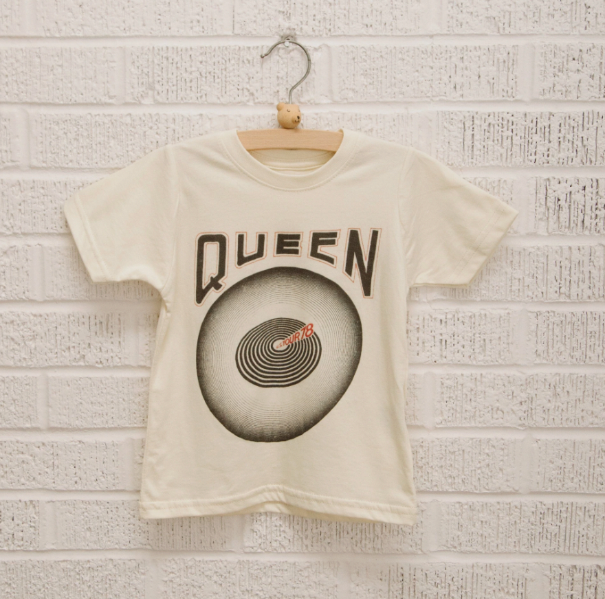 Children's Queen Jazz Tour Oatmeal Tee