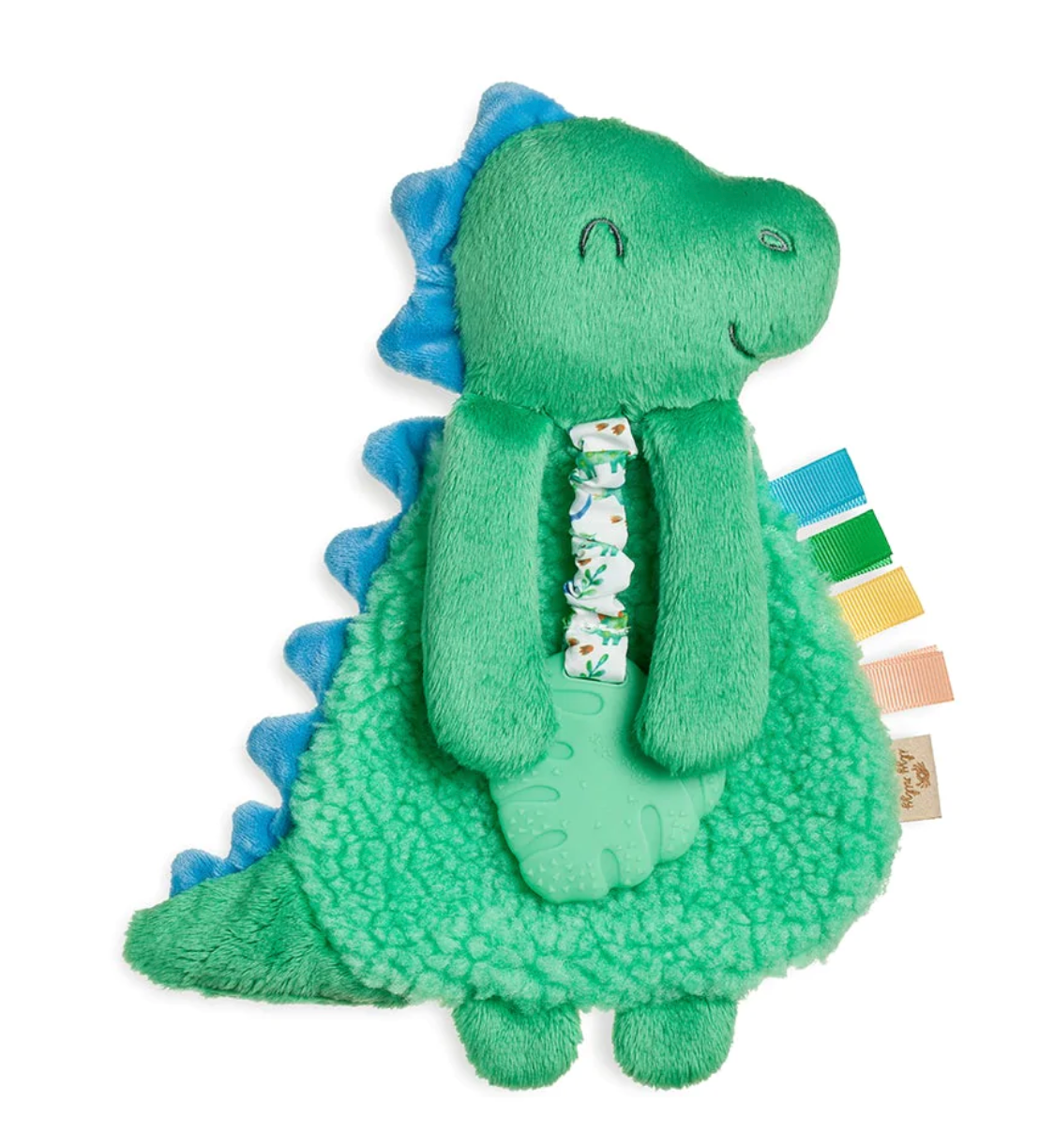 James the Dino Plush Silicone Teether Toy