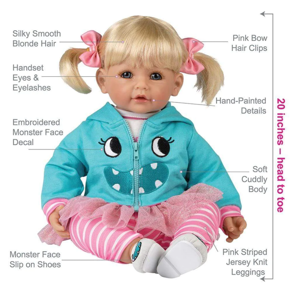 Little Monster Toddler Time Baby Doll