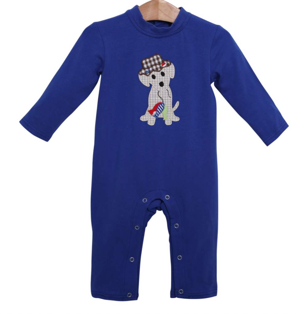 Fishing Dog Romper