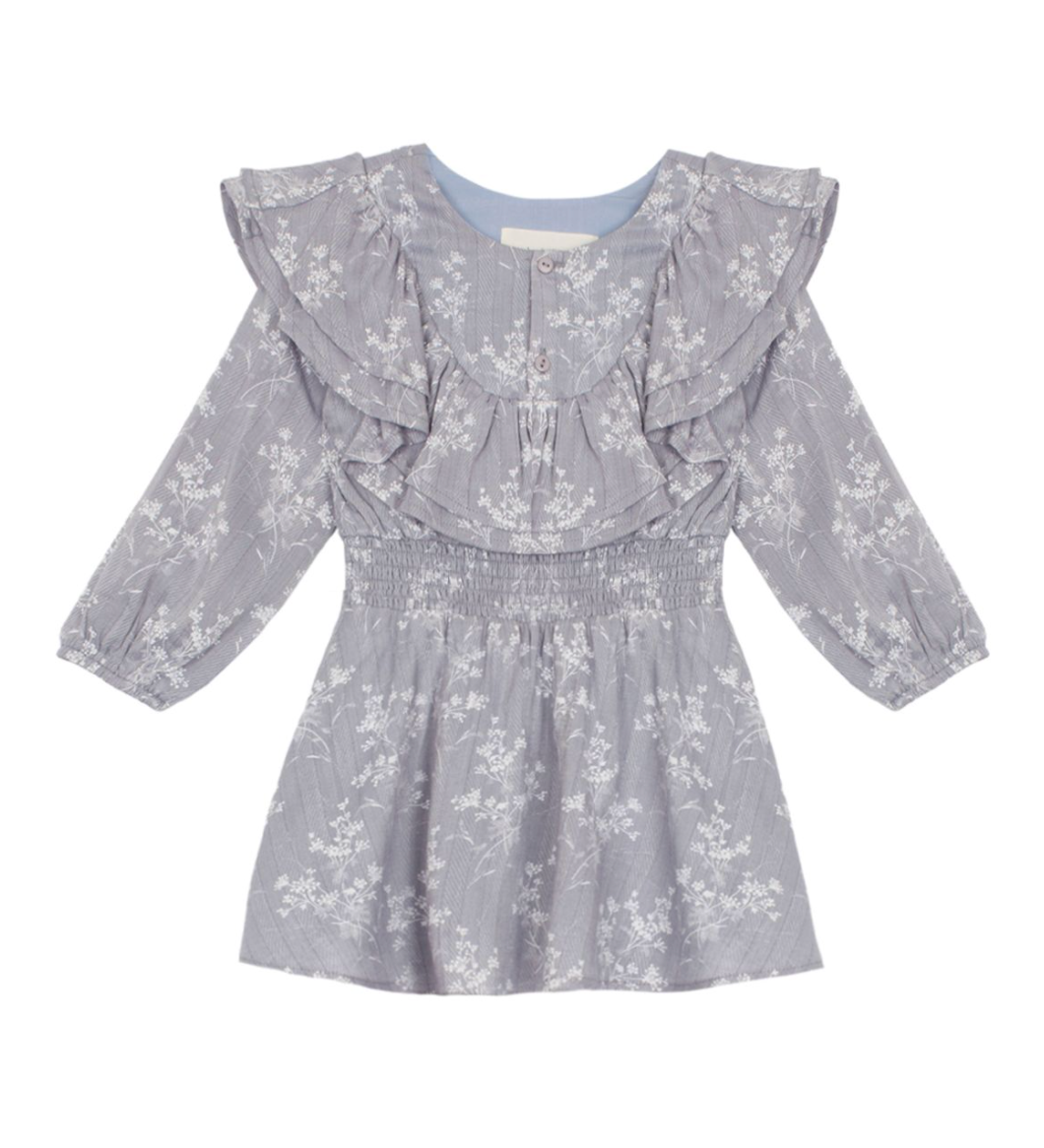 Frost Rayon Dress Purple