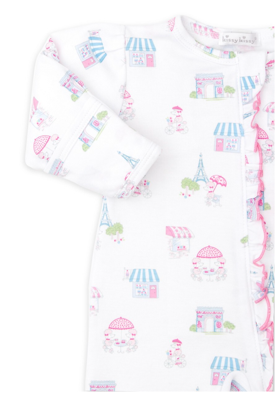 Kissy Kissy Parisian Poodle Footie
