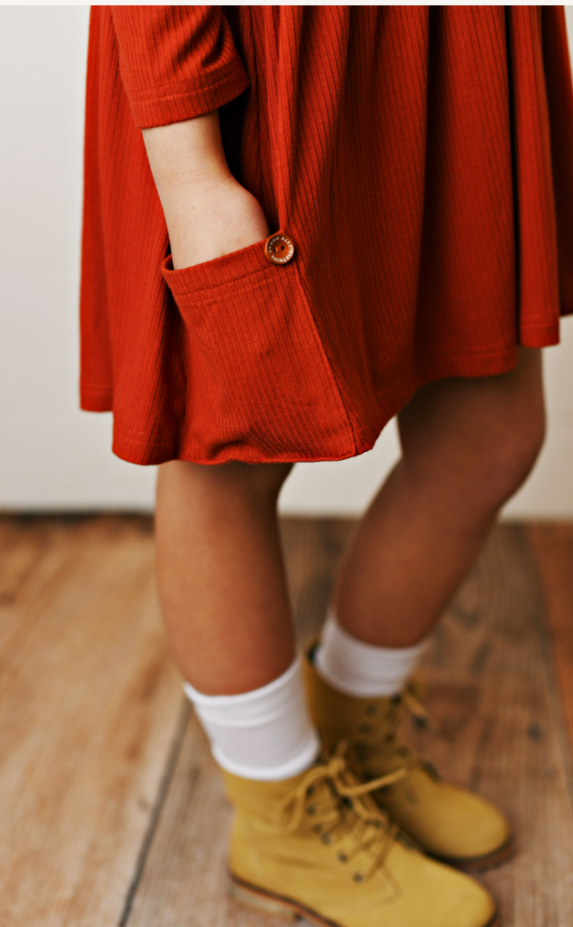 Spice Bamboo Ribbed Dress