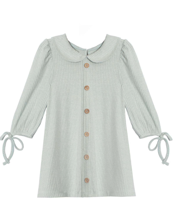 In the Wind Knit Dress Green