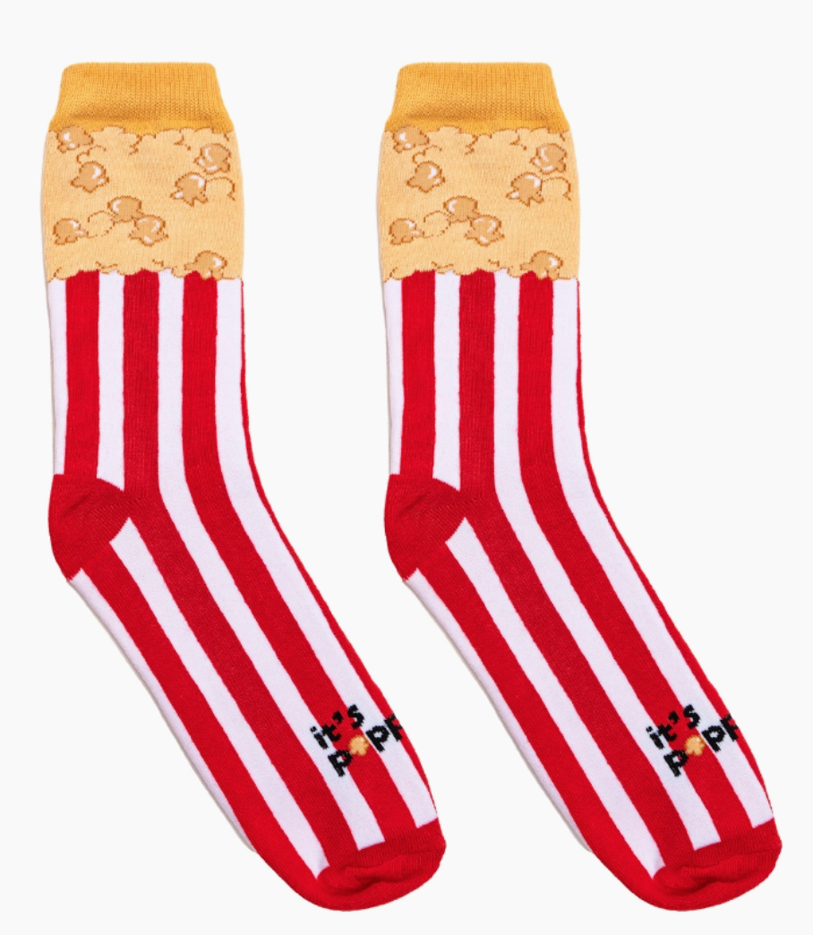 Popcorn 3D socks
