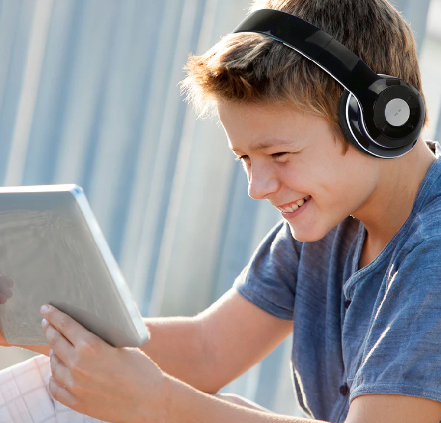 Stereo Bluetooth Headphones Black