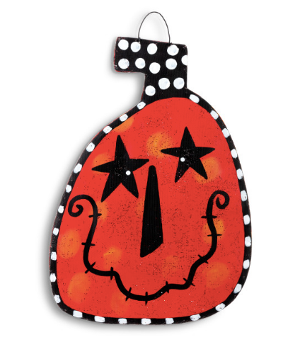 Reversible Sunflower & Pumpkin Door Hanger