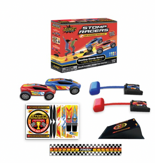 Stomp Racers- 2 Air Powered Race Cars