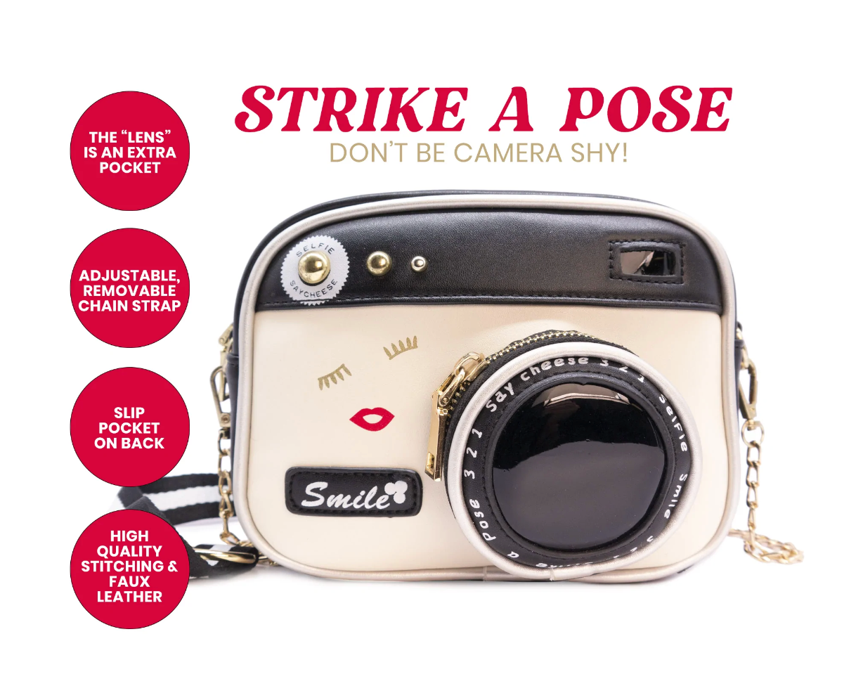 Flashy Camera Handbag