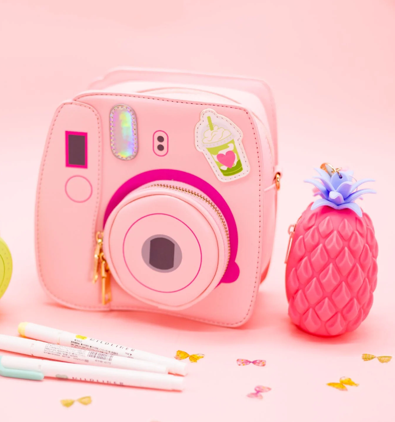 Oh Snap Instant Camera Handbag - Pretty Pink