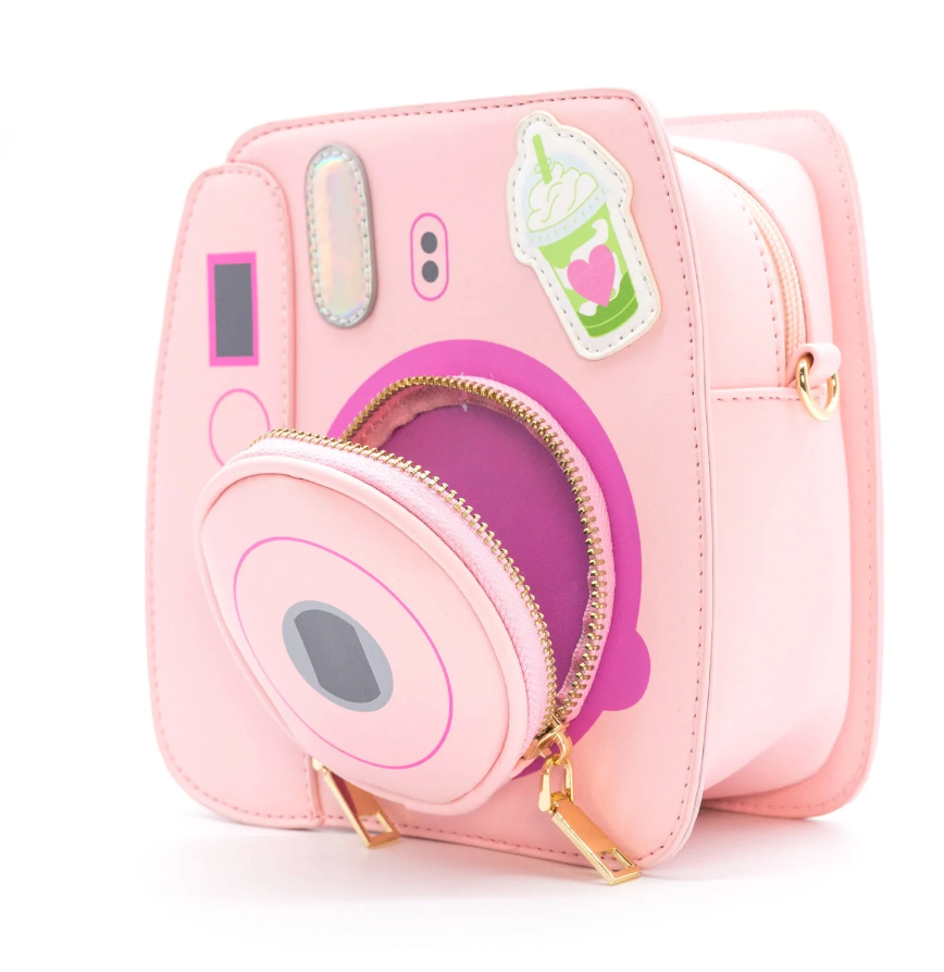 Oh Snap Instant Camera Handbag - Pretty Pink