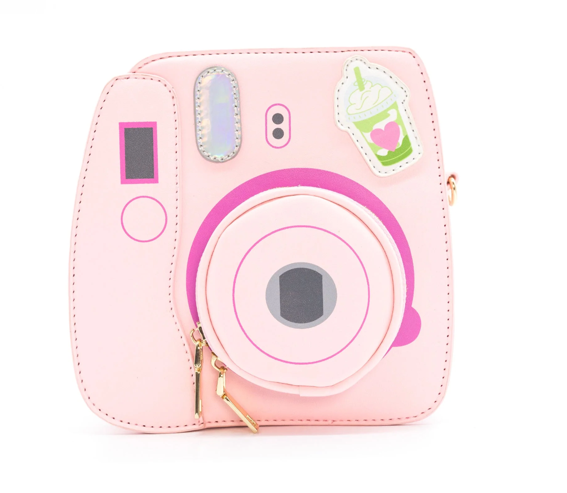 Oh Snap Instant Camera Handbag - Pretty Pink