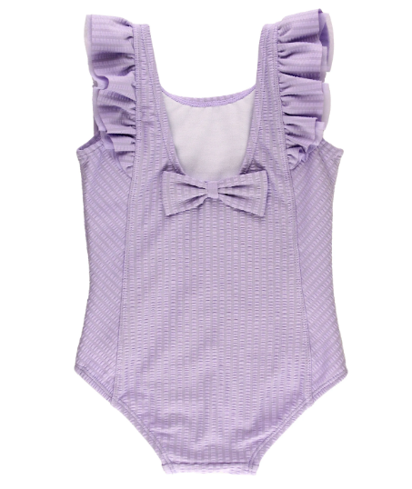 RB Lavender Seersucker Waterfall One Pc