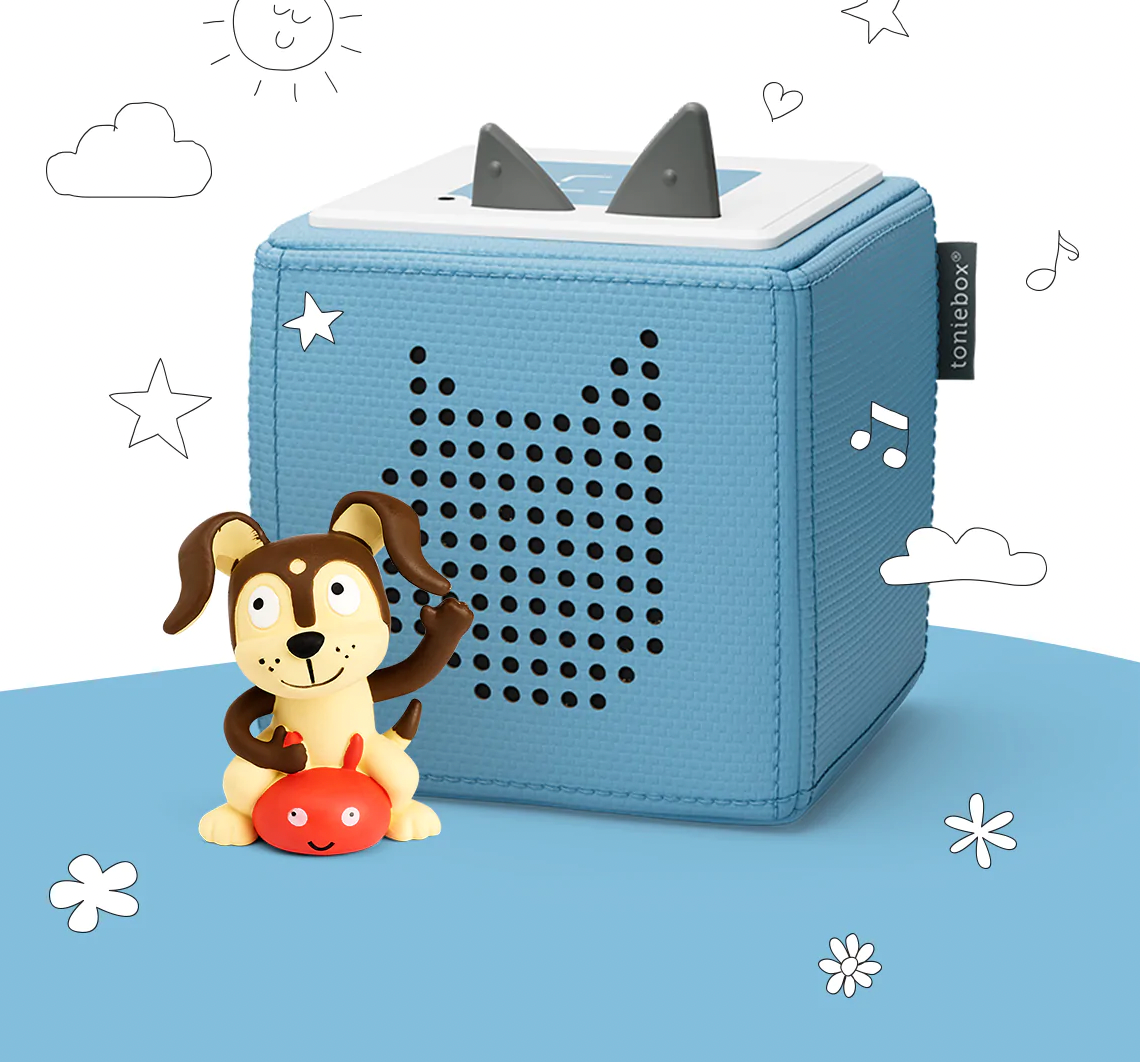 Toniebox Playtime Puppy Starter Set - Light Blue