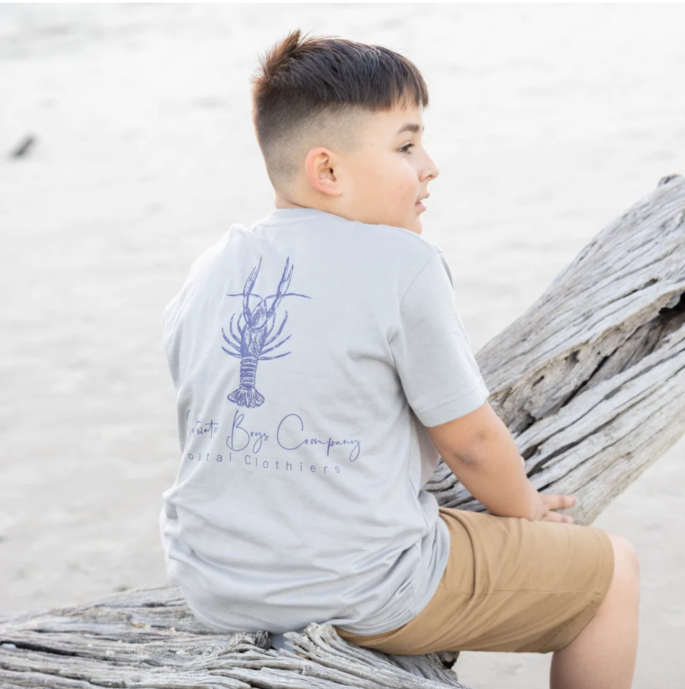 SWB Key West Lobster Grey SS Tee