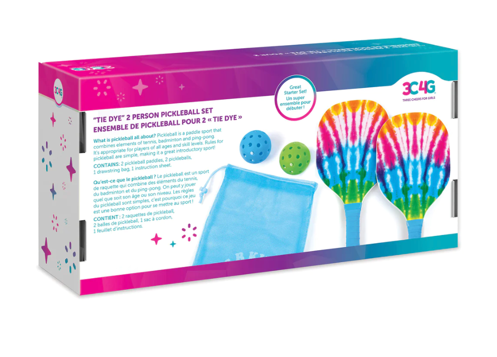 Tie Dye Pickleball Set
