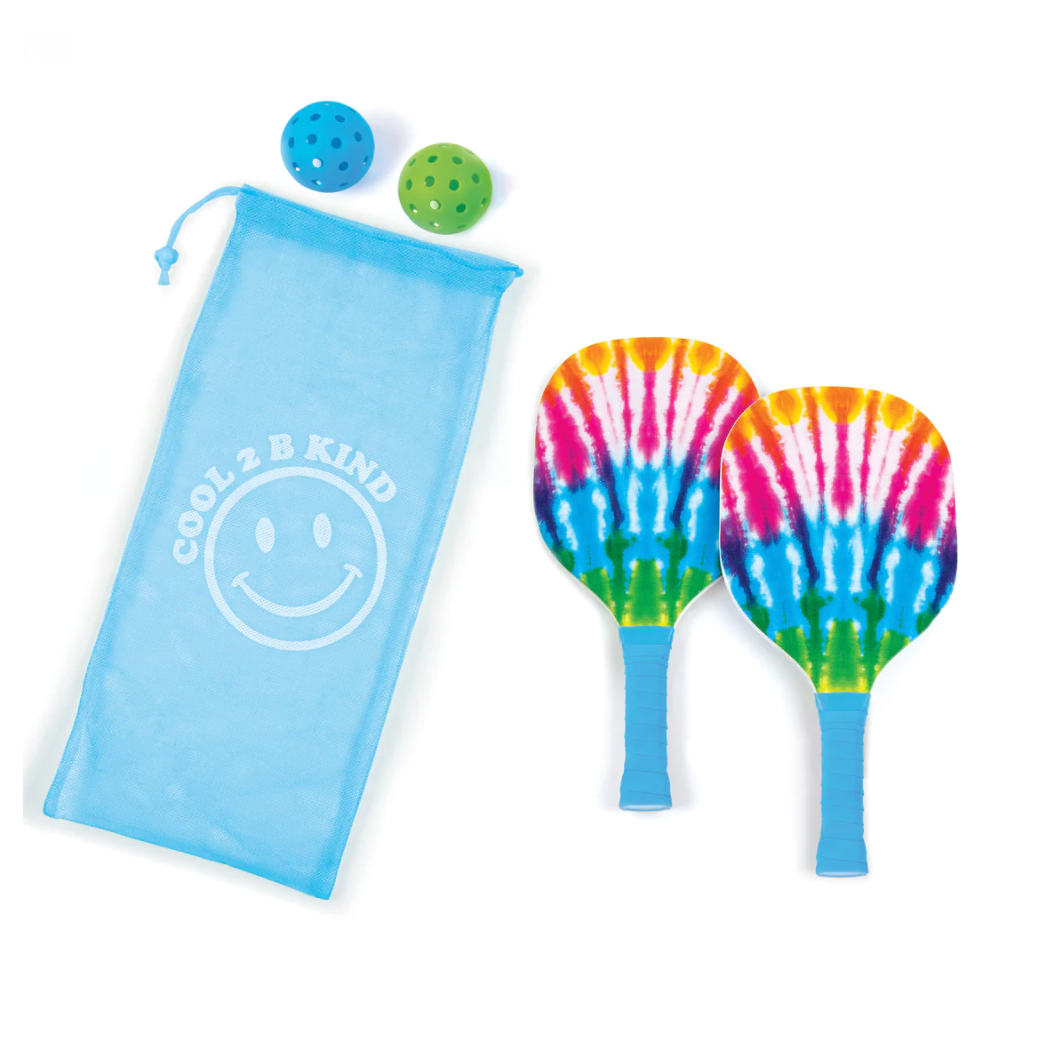 Tie Dye Pickleball Set