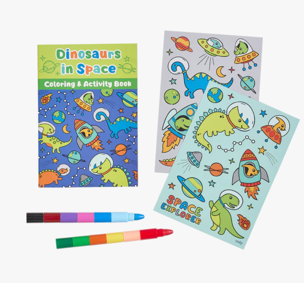 Mini Traveler Dino/Space Color Kit