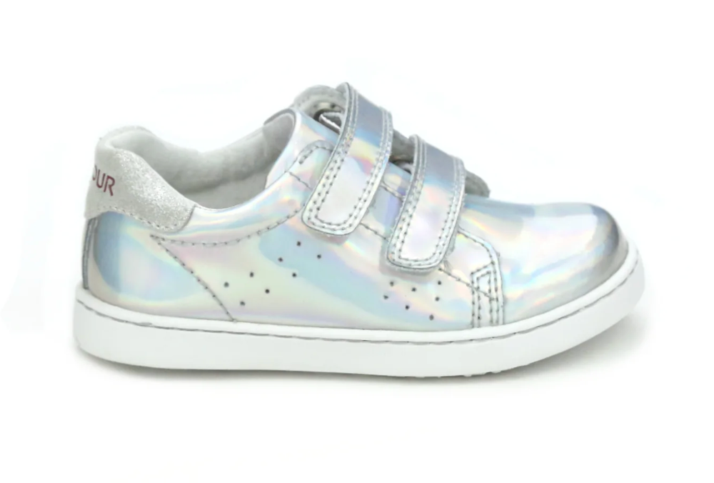 Kenzie Double Velcro Sneaker-Holographic