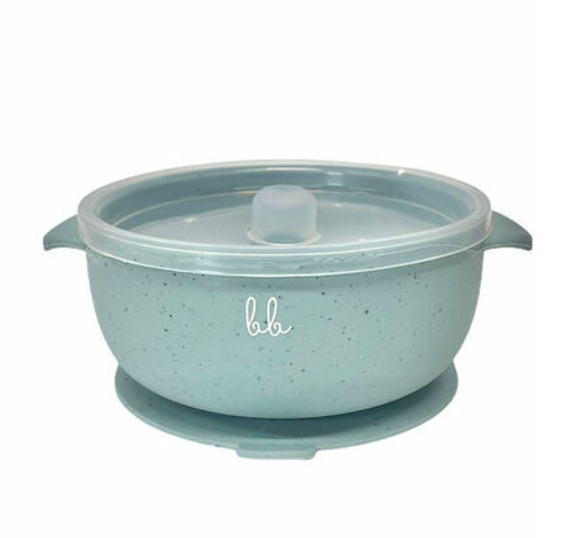 BB Silicone Suction Bowl w/Lid