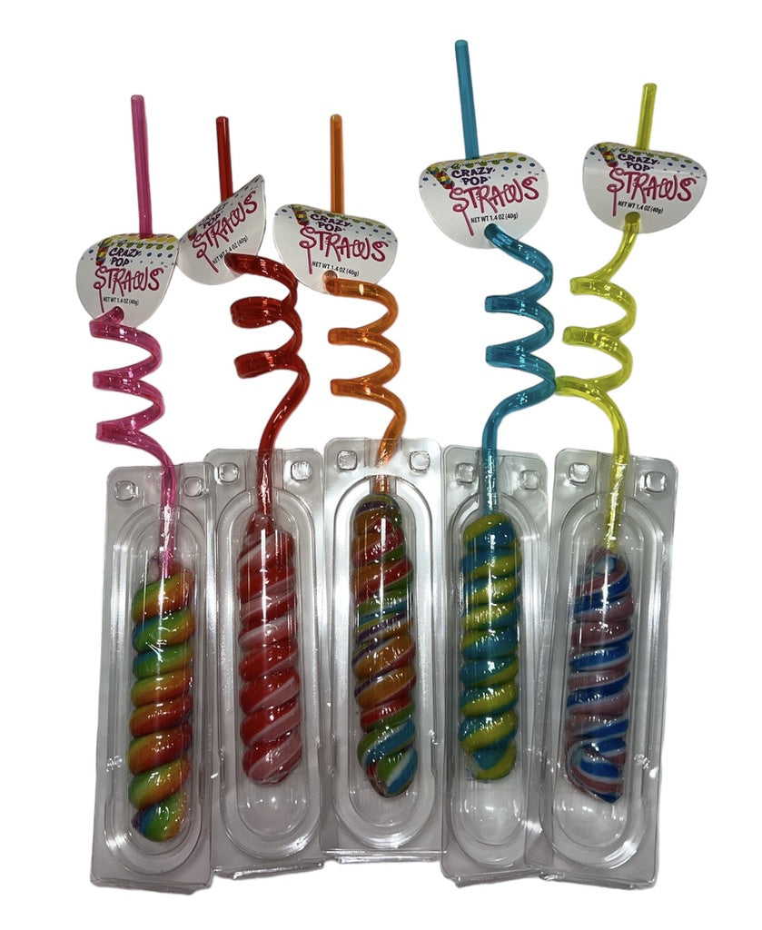 Crazy Pop Straws