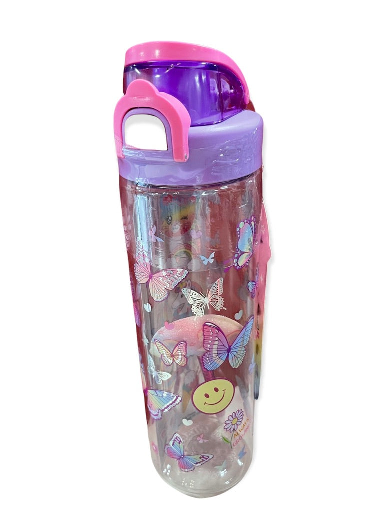 Tie Dye Butterfly Pop Open Water Bottle