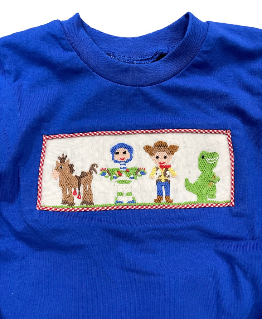 Toy Time Smocked Boys Pant Set