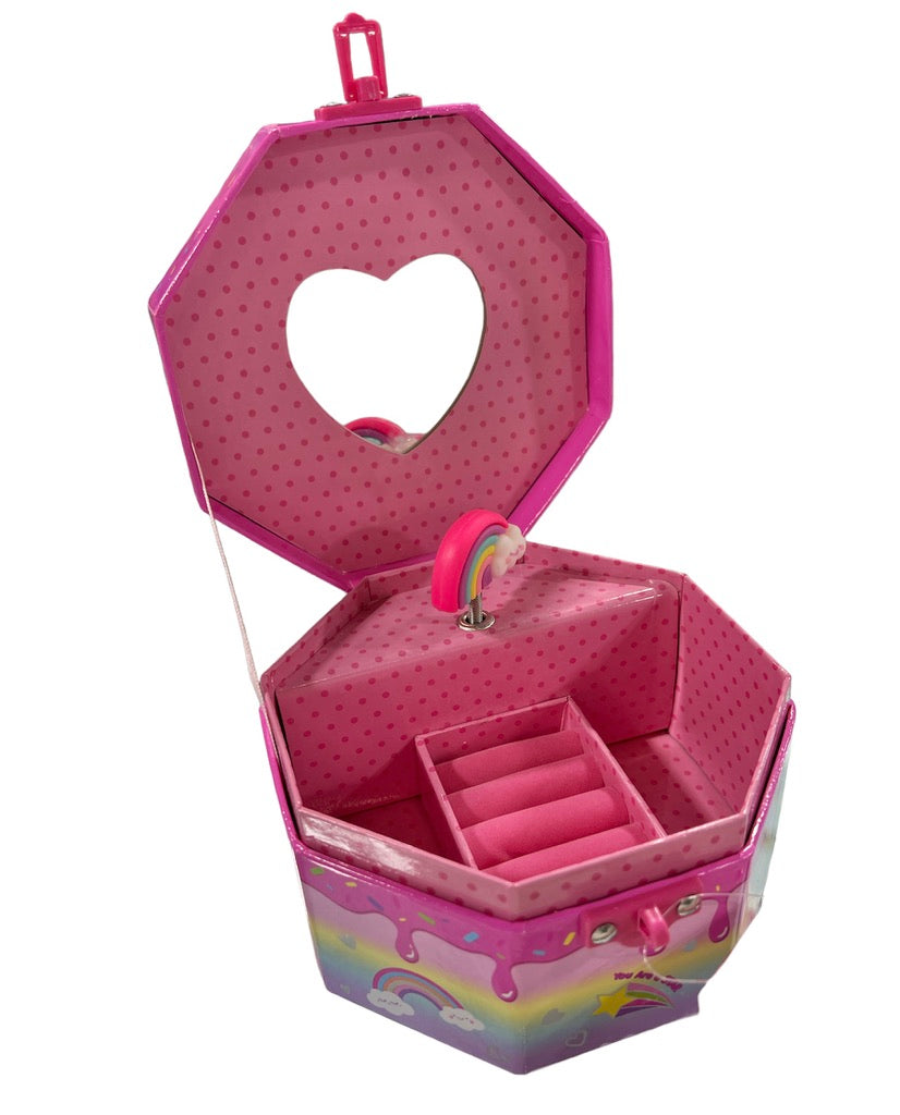 Rainbow Musical Jewelry Box