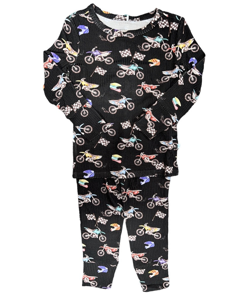 Posh Peanut Supermini Long Sleeve Basic Pajama