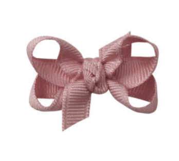 1.5'' Infant Bow Mauve
