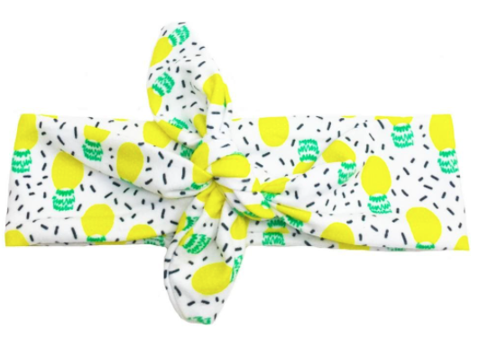 Pineapple Paradise Knotted Headband